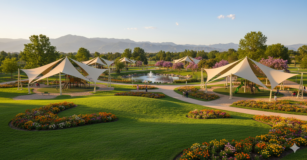  مظلات حدائق 